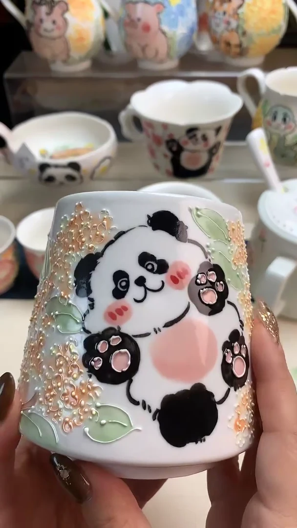 一味*秋日富贵马克杯