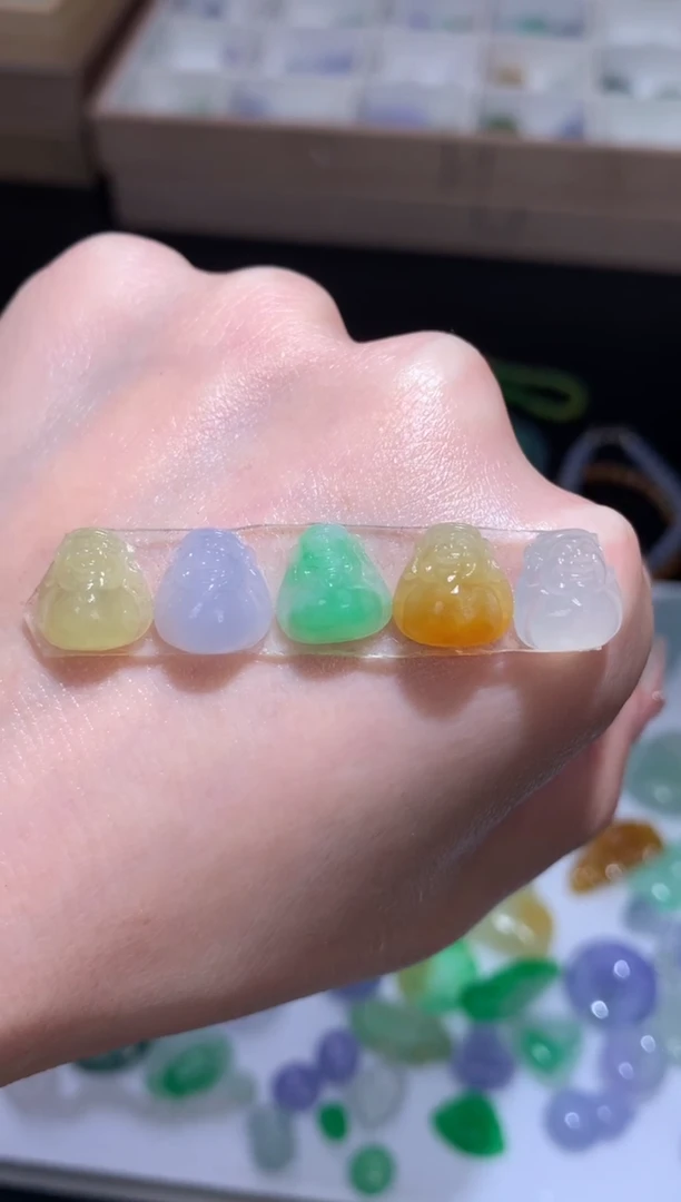 未镶嵌定制翡翠米爷