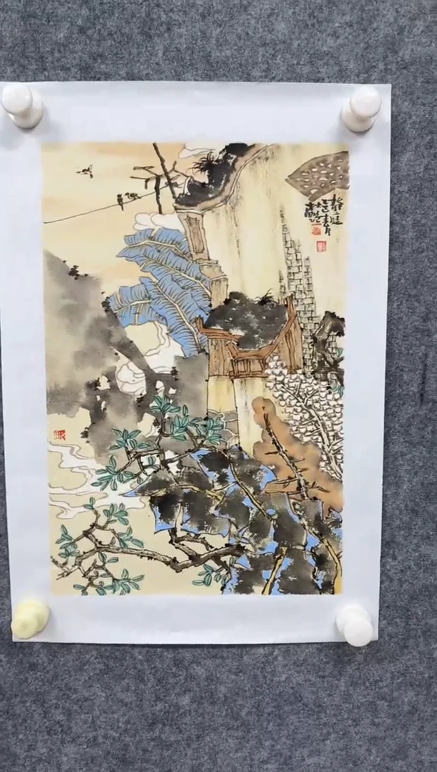 国画ST-DY老师绘画作品