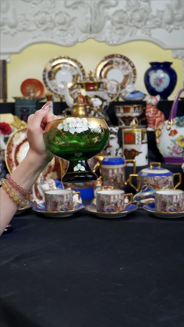 骨瓷婷婷中古瓷器如图所示87