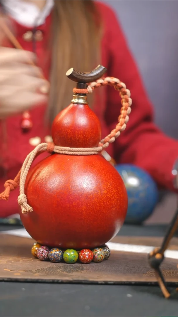 【闪购商品】WZ212大漆酒葫芦不包手串及旋转底座