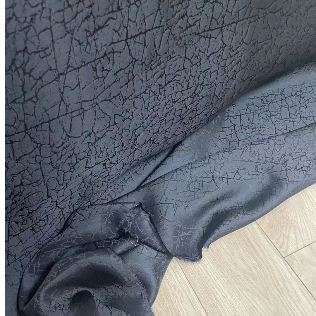 （90~~180）直播间高端香云纱国风旗袍、连衣裙。提花花萝皮子面料DIY