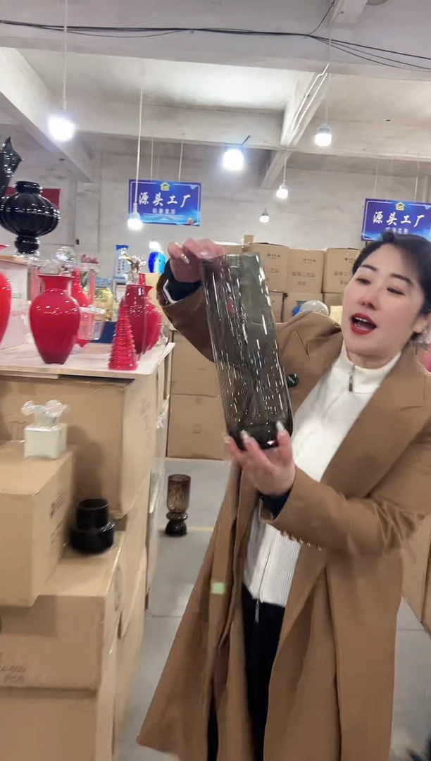 【闪购商品】玻璃花瓶厂唐总-微瑕--RF324