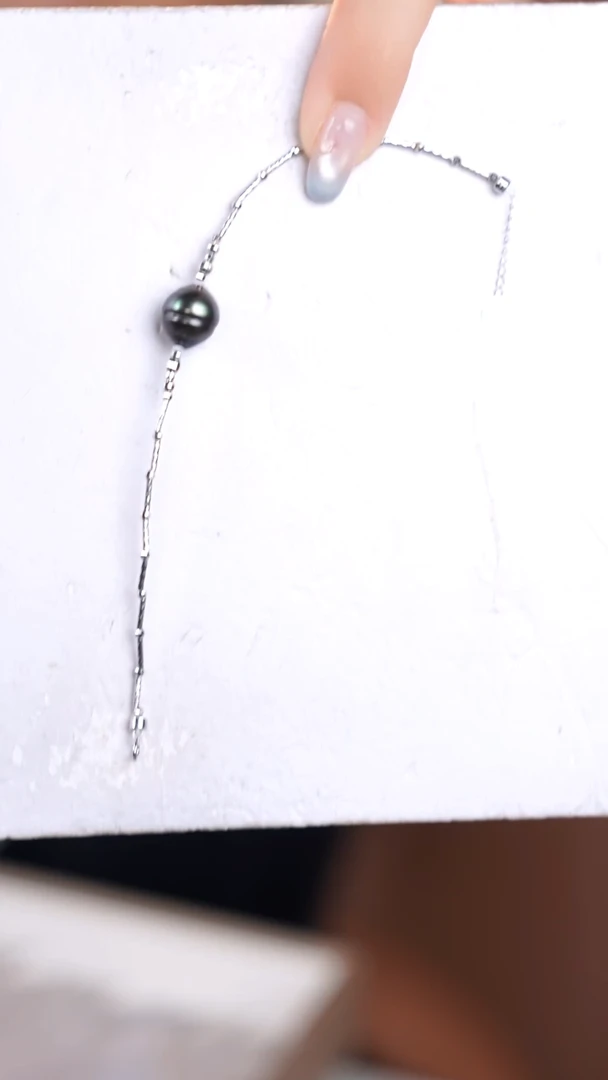 海水珍珠18K金镶嵌手串@@@@