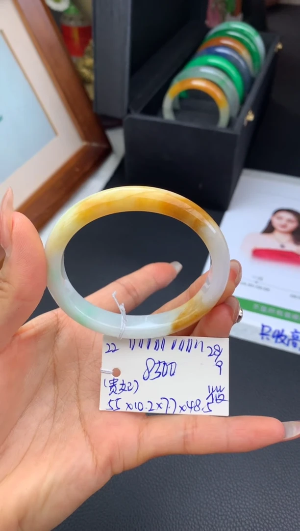 未镶嵌手镯翡翠手镯