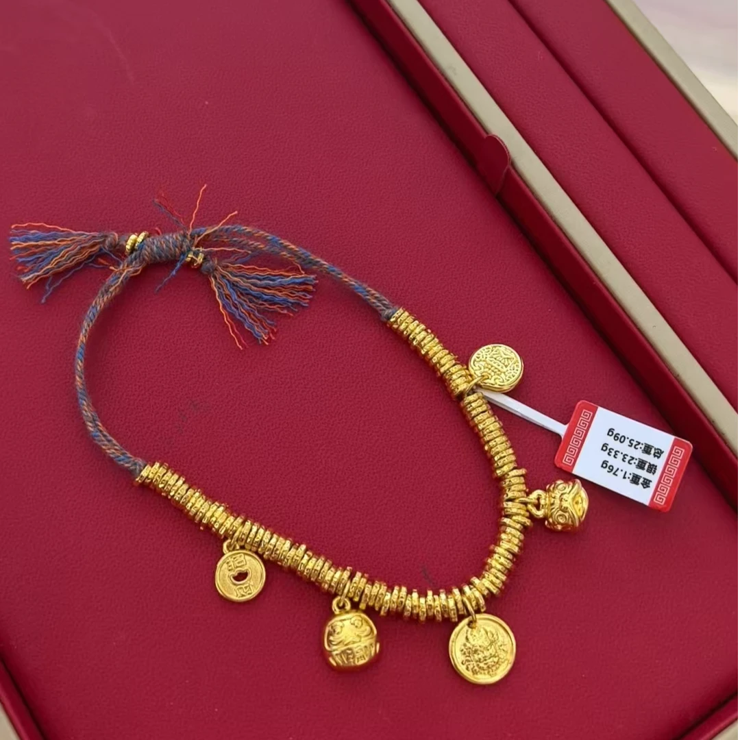 足银手链 手串手工轻奢时尚百搭编织编绳手链素款