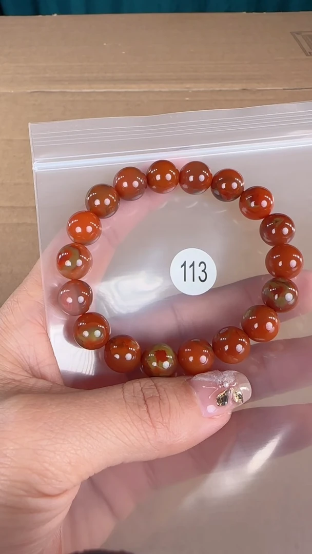 【闪购商品】南红玛瑙珠宝半成品未镶嵌原矿无优化手链10+