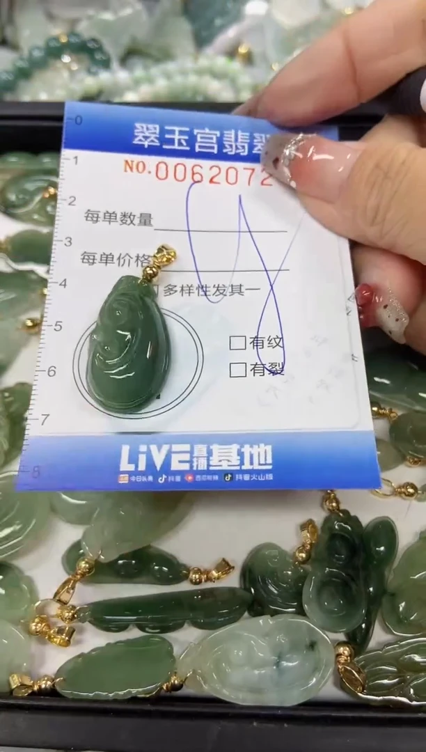 【闪购商品】翡翠颈饰未镶嵌闪购商品0062072