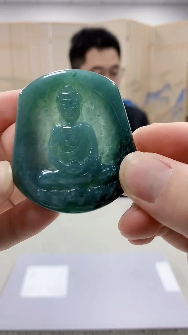 【闪购商品】翡翠颈饰未镶嵌5153bb-jj挂件55