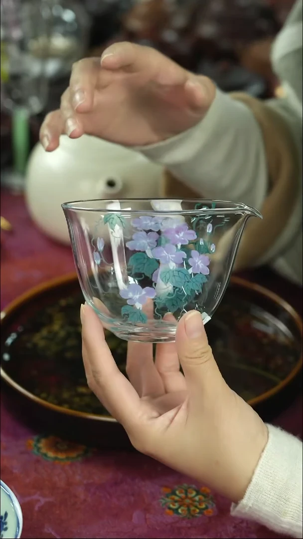 炸茶具 天冷了 围炉煮茶中~~