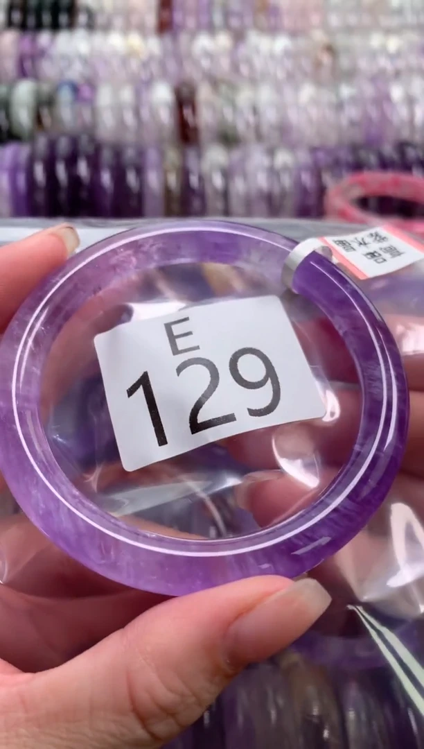 水晶手镯未镶嵌水晶129-59