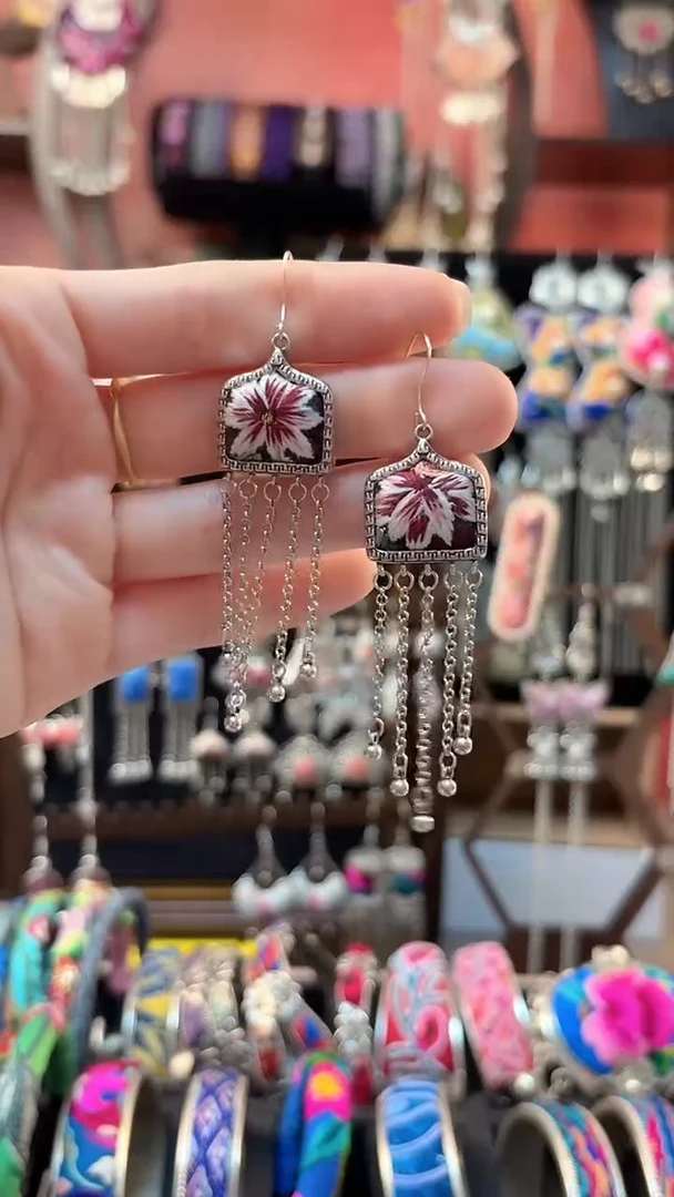 织绣 云织谣民族风精美饰品  191