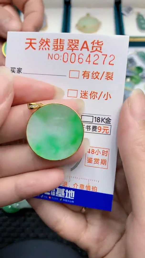 【闪购商品】翡翠颈饰银S925镶嵌            8
