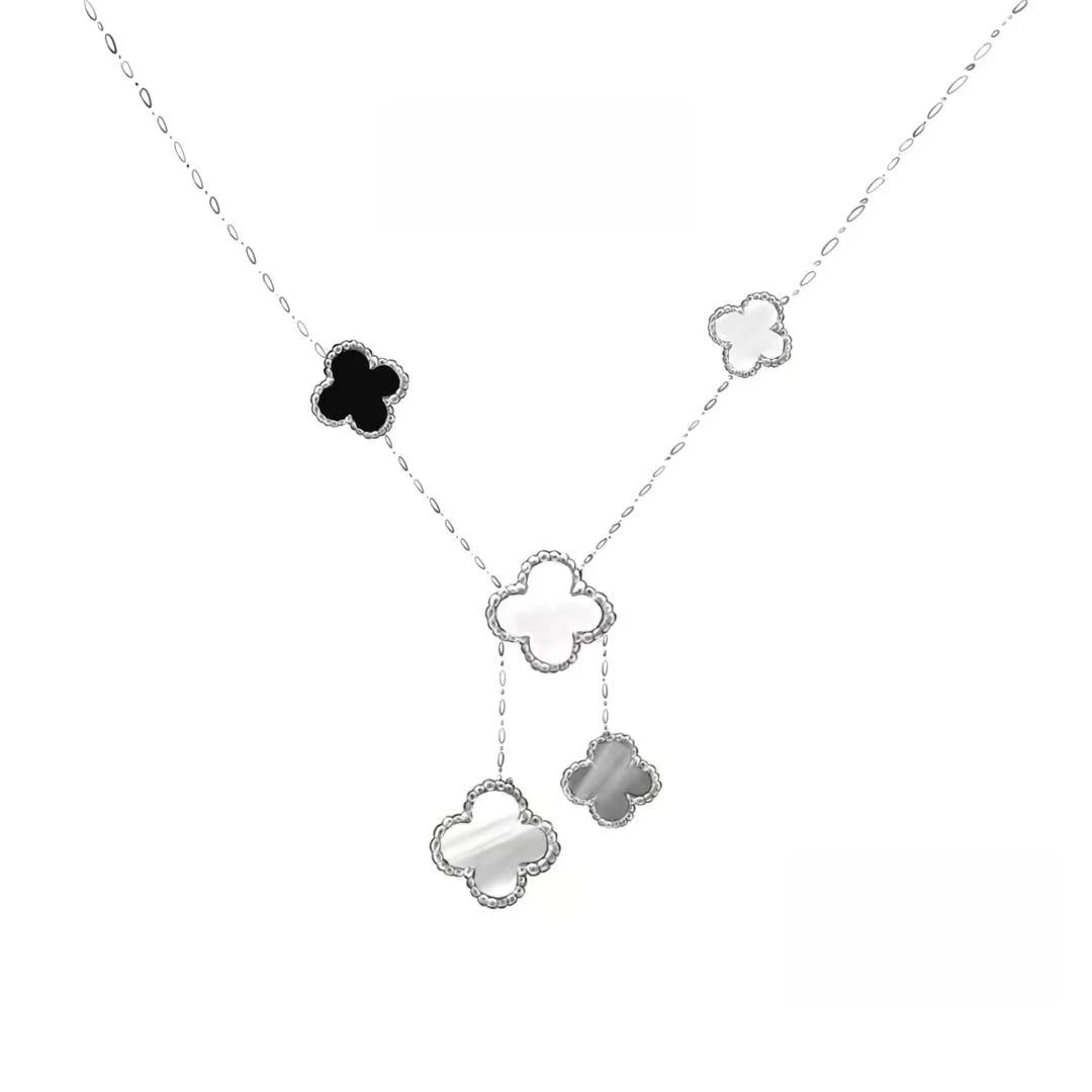 iosn 合金仿珍珠项链 简言服饰【六花项链】    精致轻奢 气质百搭