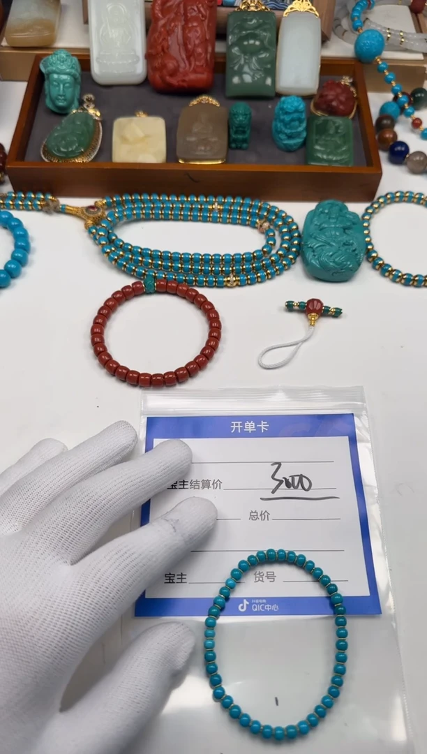 未镶嵌绿松石手串手串玖*～手串手串