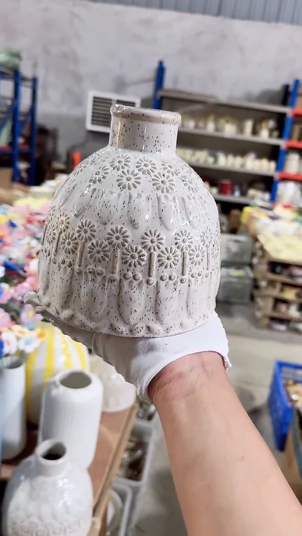 瓷片花瓶 微瑕凑满20元包邮