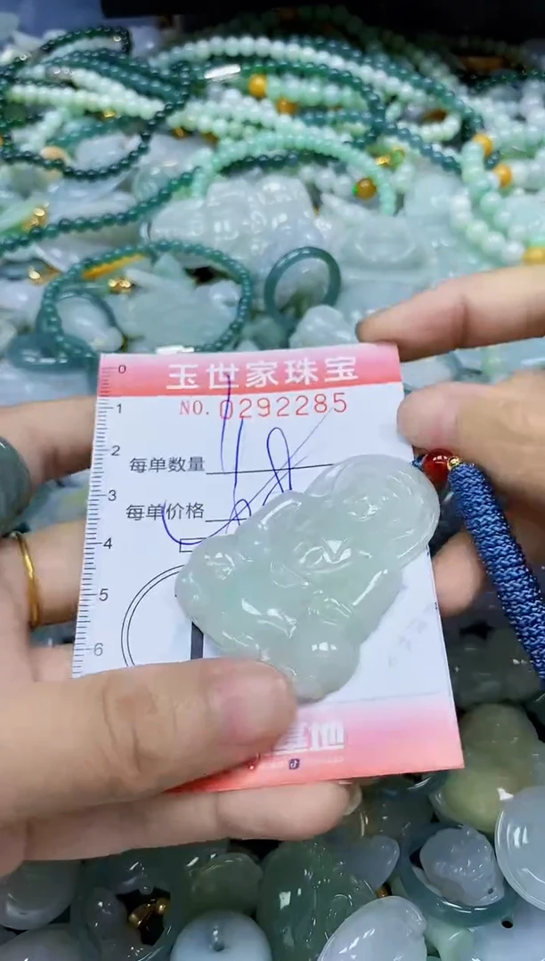 翡翠未镶嵌颈饰闪购0292285多样性发其一