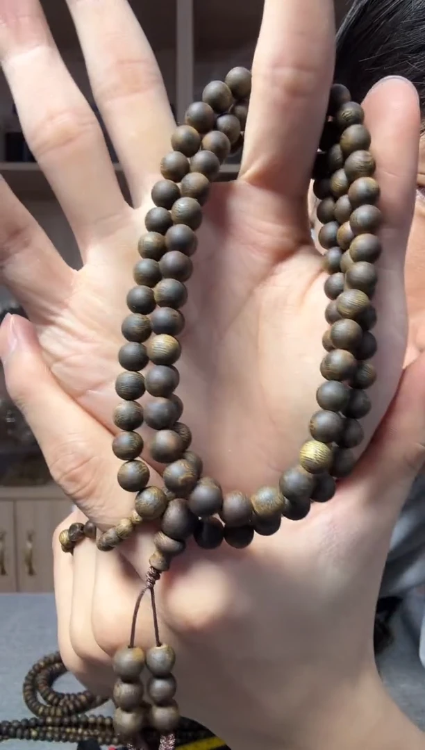 沉香手串07圆珠多圈22克+ 多样性发其一