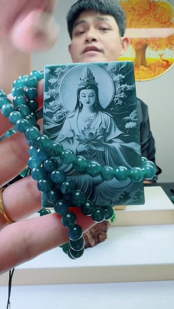 颈饰未镶嵌翡翠天然A货翡翠  多样性随机发其一