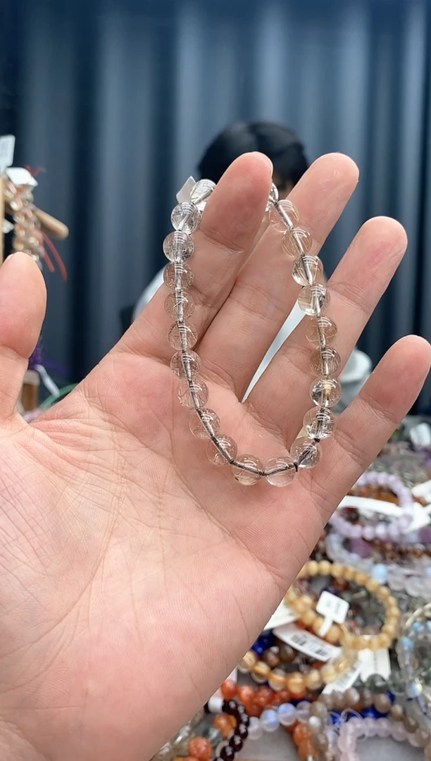 【闪购商品】水晶手链未镶嵌银发