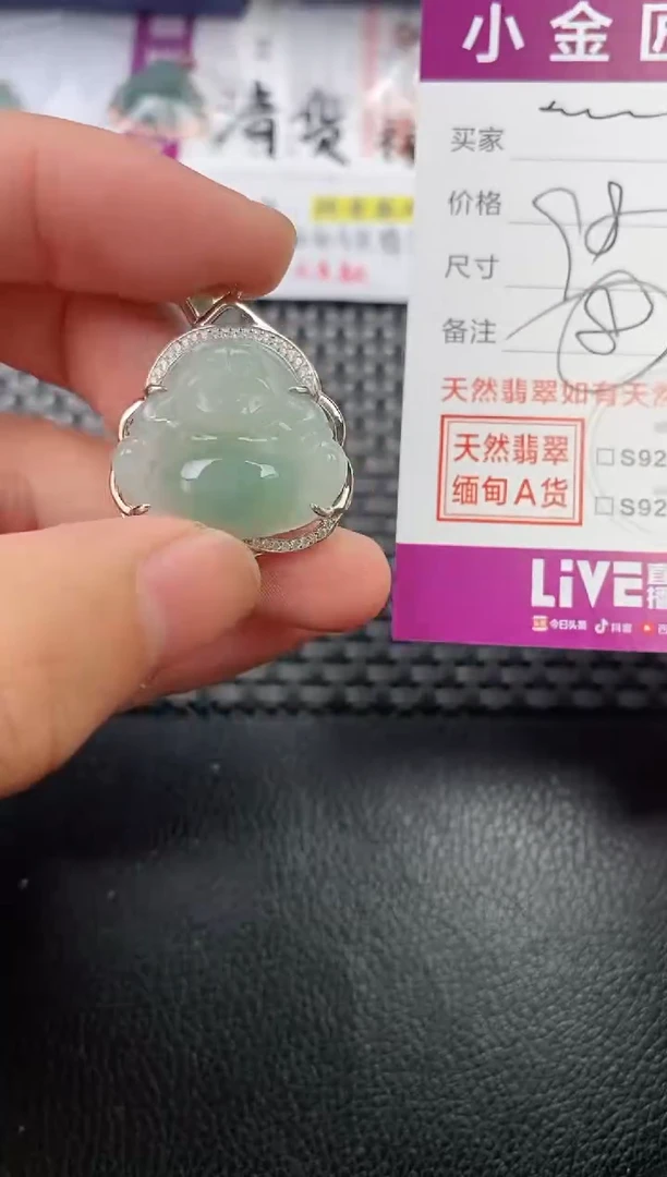 翡翠银S925镶嵌颈饰??·