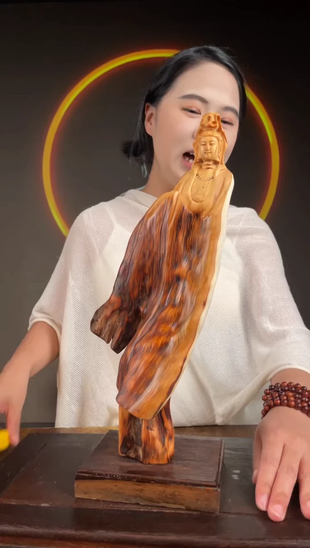 柏木（崖柏）手工摆件,先抢先得! 编号:165