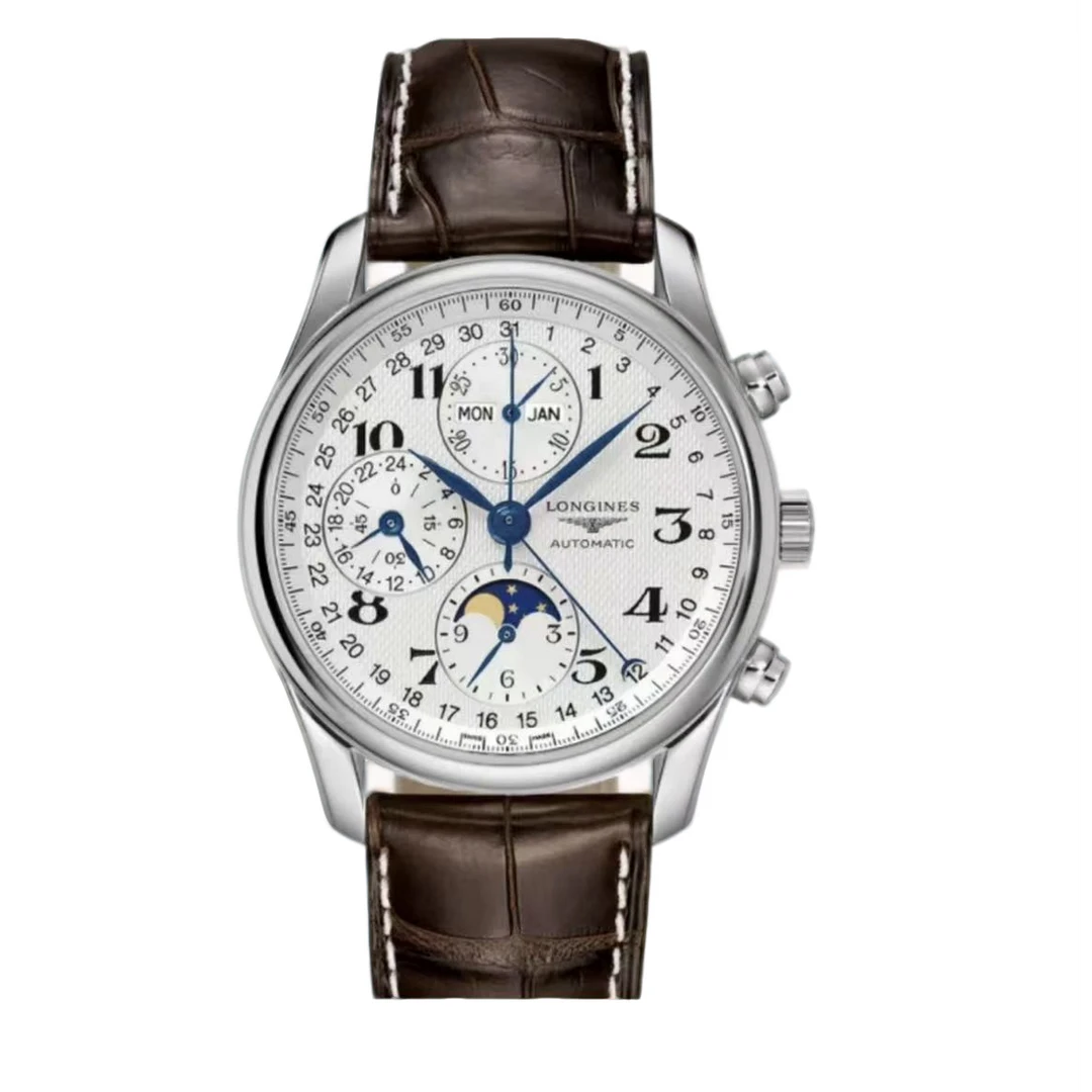 99新 Longines/浪琴 名匠/八针月相/42表径/L2.773.4.78.3