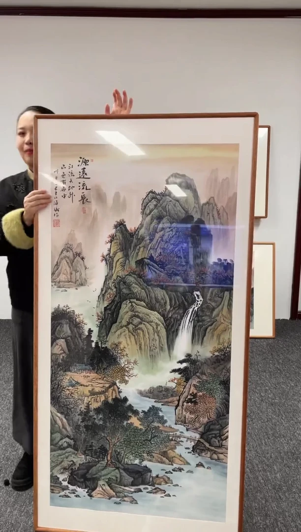 【闪购商品】国画源远流长210*80刘海斌老师