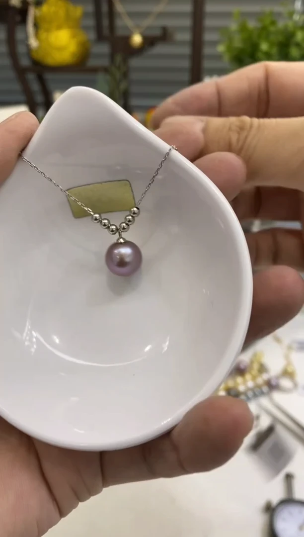 【闪购商品】淡水珍珠BG未镶嵌珍珠项链@@v0089