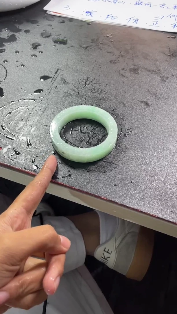 未镶嵌手镯定制翡翠正圈ADL14SZDZS