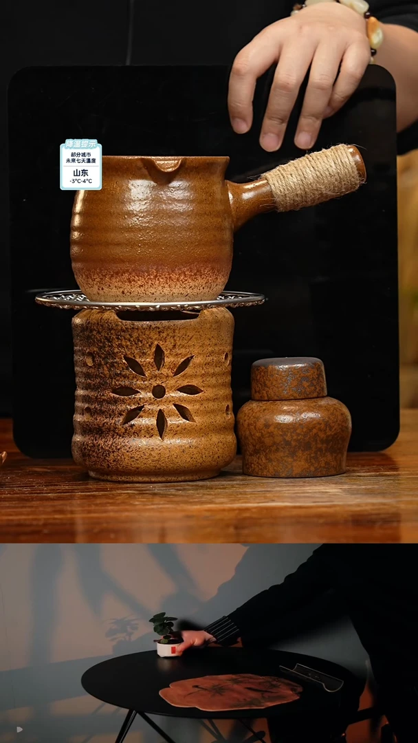 【闪购商品】紫砂茶壶八戒茶器-古法柴烧
