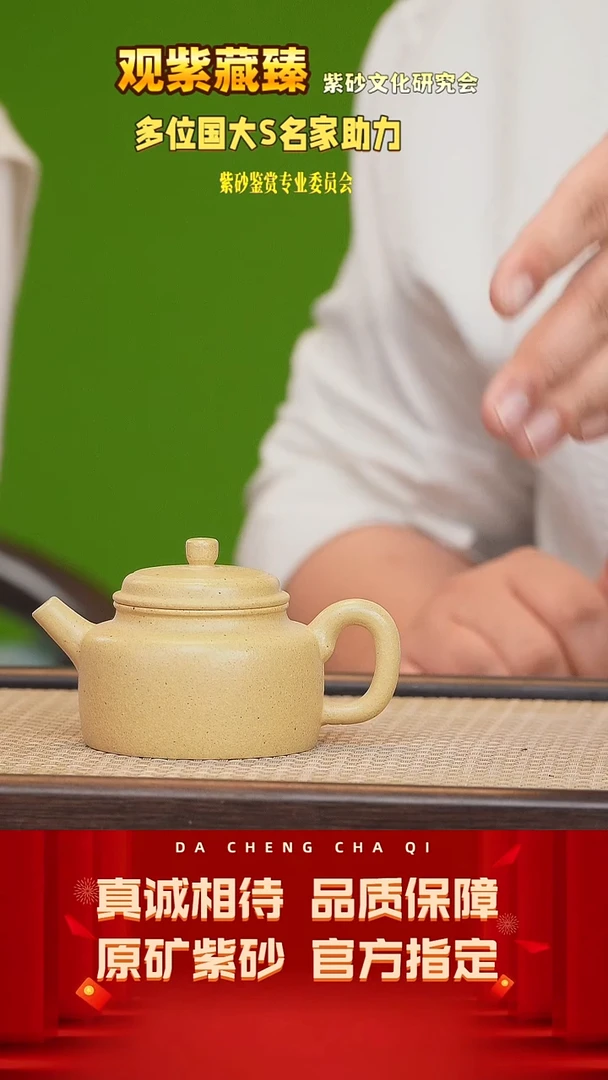 【闪购商品】紫砂茶壶30号 观紫藏臻 本山绿泥120cc左右