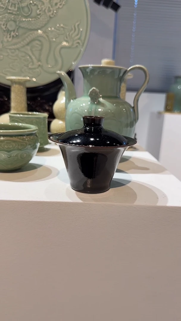 青瓷手工茶器包邮