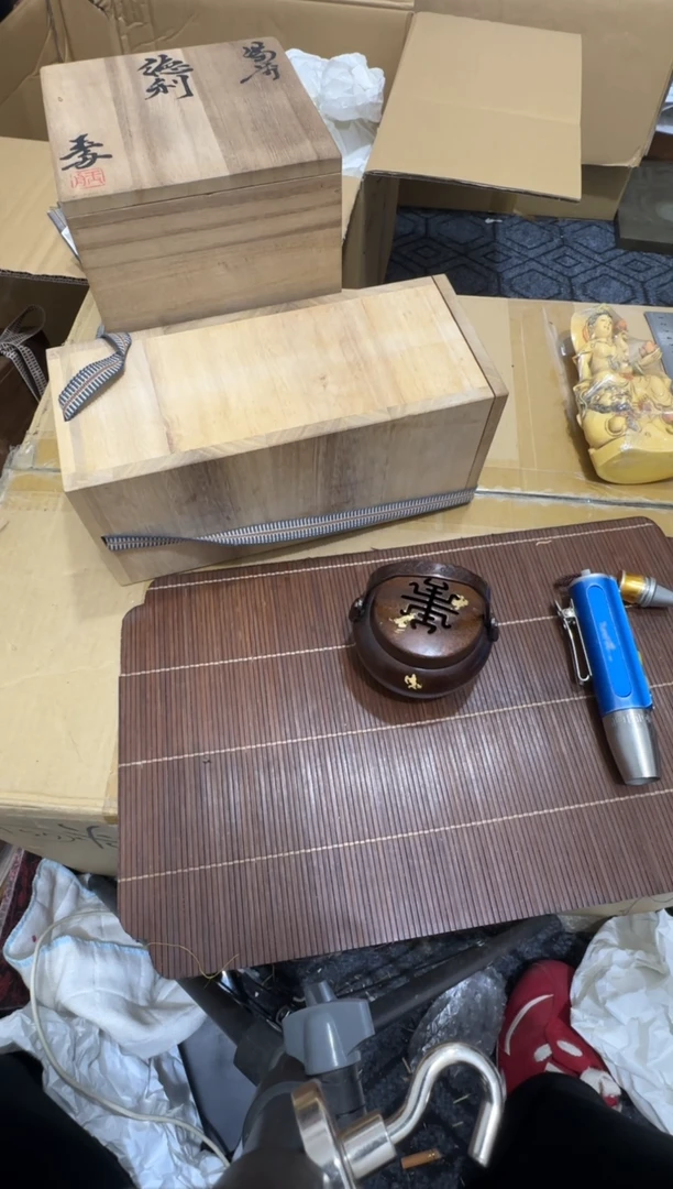 摆件铜花**碌二哥亚路中古文化