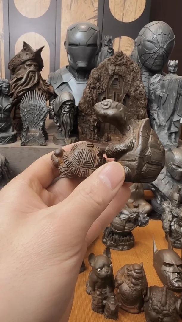 铁实心铁艺---自然绣  乌龟  金钱龟