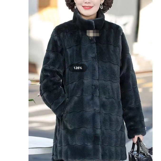 【撤柜样品】X103秋冬季气质百搭大衣外套