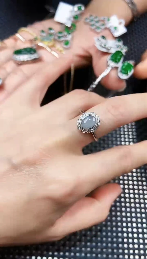 【闪购商品】翡翠戒指未镶嵌111111111