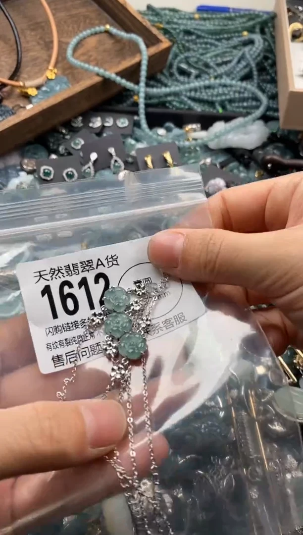 【闪购商品】翡翠颈饰未镶嵌多样性发其一1612