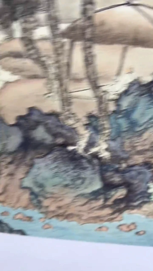 国画刘立荣亲笔绘画手绘作品D29