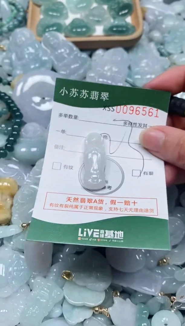 【闪购商品】翡翠颈饰未镶嵌闪购商品0096561