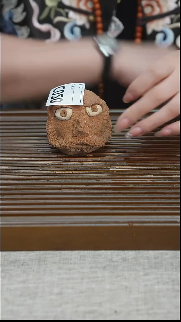 纯手工粗陶茶具每一只不一样