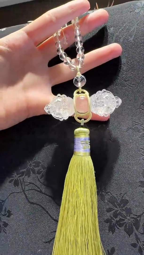 水晶手绳未镶嵌降魔锤款