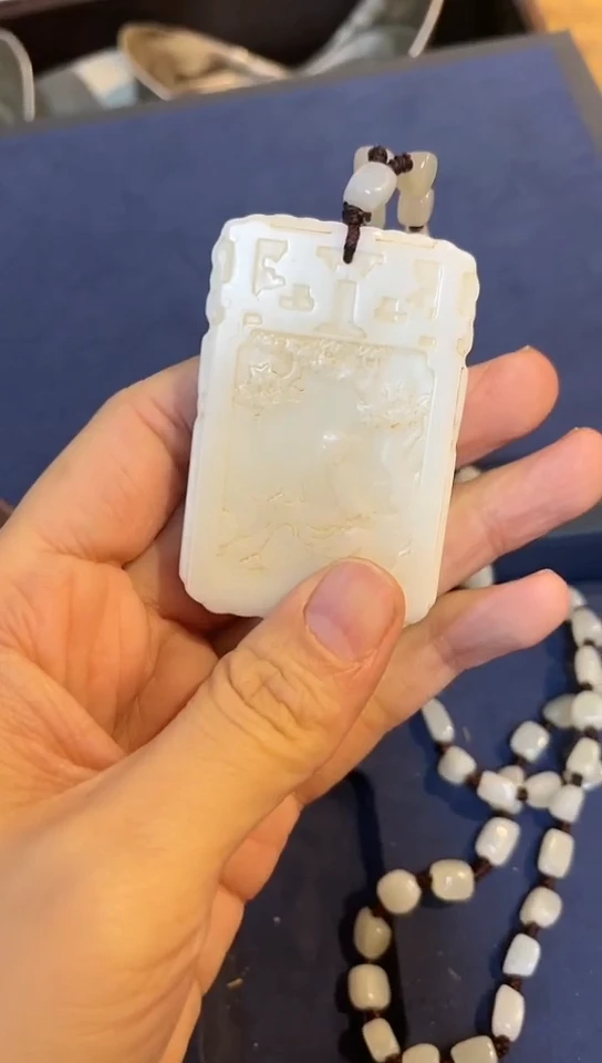 【闪购商品】和田玉挂件未镶嵌005和田玉未镶嵌 p7119