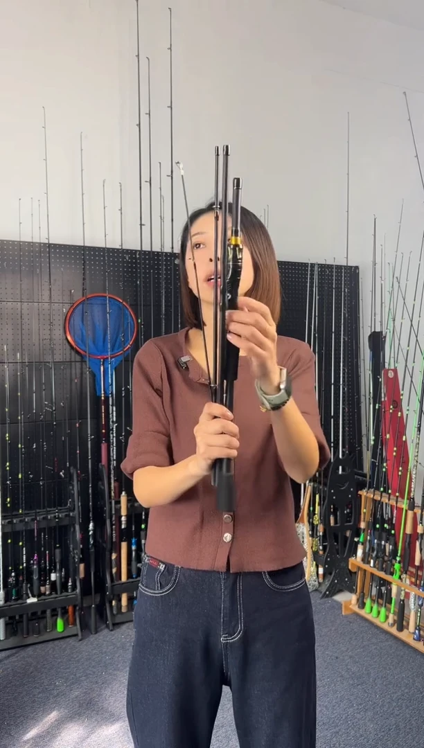 1.8m碳素22号1.8米枪柄（瑕疵尾货竿，没有售后，介意勿拍）