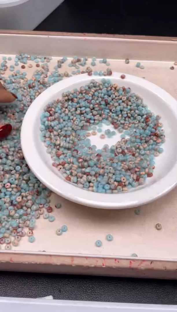 【闪购商品】玛瑙/玉髓颈饰未镶嵌w2257寿山石算盘4*2mm*70