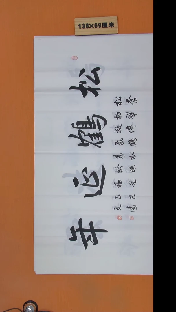 书法辛老师书法陕西西安138*69