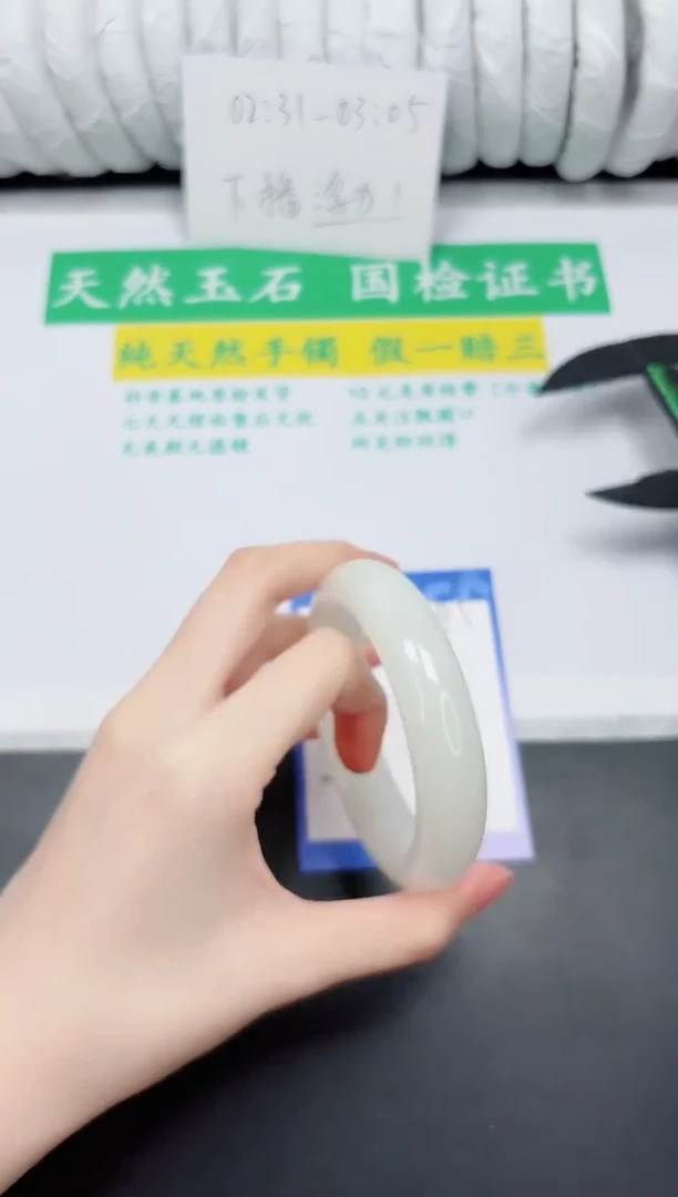 未镶嵌手镯和田玉245-59.3BK