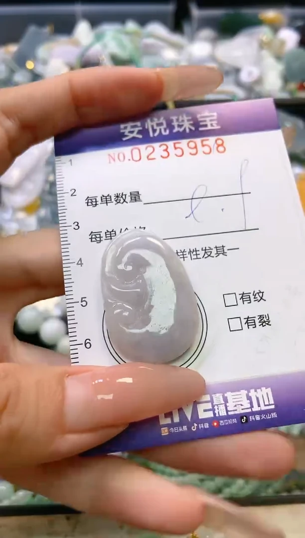 翡翠未镶嵌颈饰闪购0235958