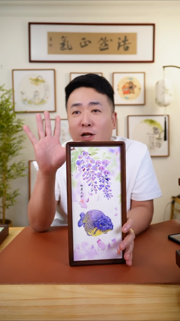 横款鹿鸣现代美术馆-韩璇老师作品