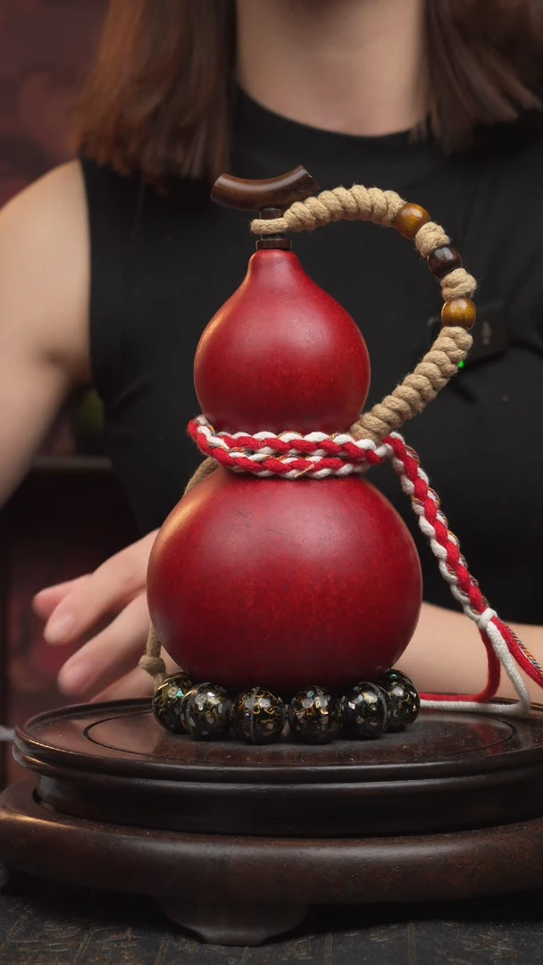 732大漆酒葫芦一物一拍